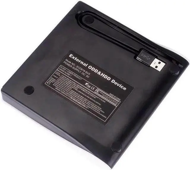 Alt view image 3 of 3 - USB 3.0 LightScribe DVD-ROM CD-RW DVD-RW Burner External Drive for PC Laptop Desktop