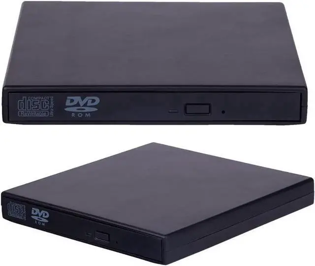 Alt view image 6 of 7 - Slim External Optical Drive USB 2.0 DVD Combo DVD ROM Player CD-RW Burner Writer Plug and Play For Macbook Laptop Desktop PC