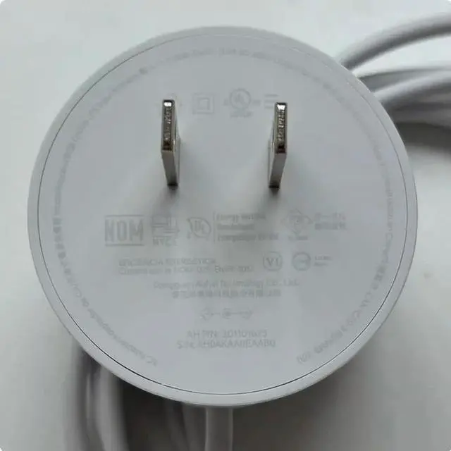 Alt view image 4 of 5 - Original Google Google Home Hub smart home speaker voice assistant 14V1.1A with cable power