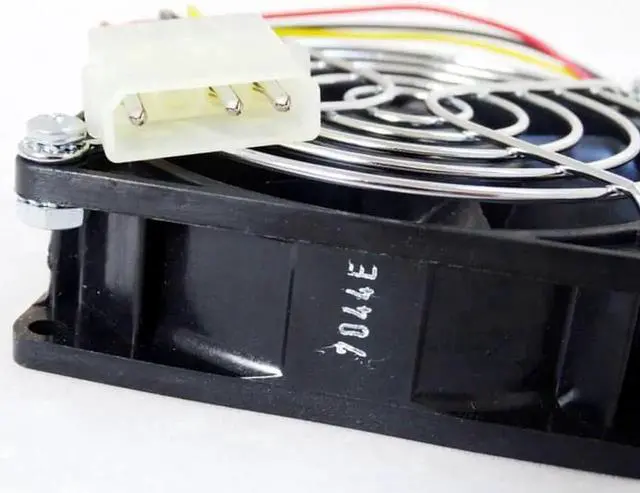 Alt view image 5 of 5 - F8025X12B2 for Mechatronics 80mm 8cm 80X80X25mm DC 12V 0.48A 8025 High Speed Chassis Cooling Fan