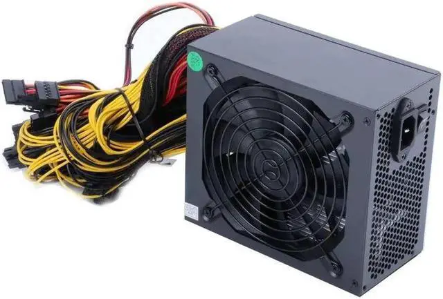 Alt view image 4 of 6 - For 1800W 2000W multi-channel gold power supply 16 6P support 6 card 8 card graphics server power supply