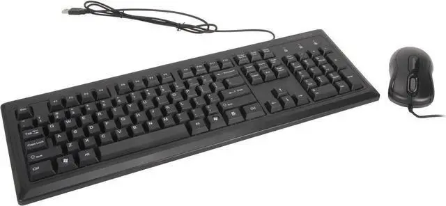 Alt view image 4 of 7 - Kensing-ton K72436AM Black 104 Normal Keys USB Wired Standard Keyboard for Life Desktop Set