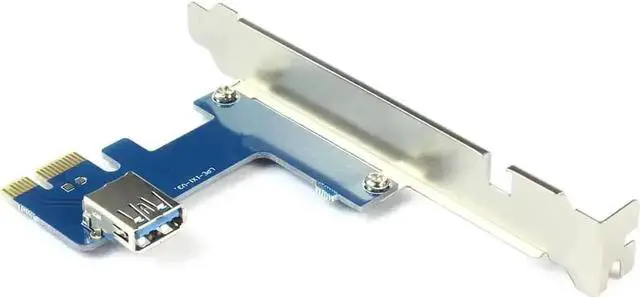 Alt view image 2 of 7 - PCI-E Adapter Card PCIe 1 to 4 Riser Card 1X to 16X Slot Mining Card for PC Computer Connector for Miner BTC Bitcoin