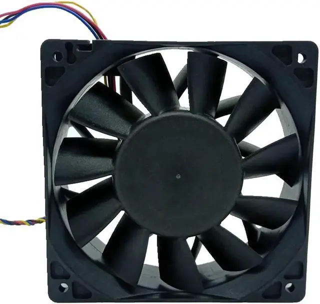 Alt view image 4 of 4 - D12BM-12D For YLFan 12038 12V 4-Pin PQM Temperature Control Cooling Fan 12cm Max Airflow Rate Fan 2.3A