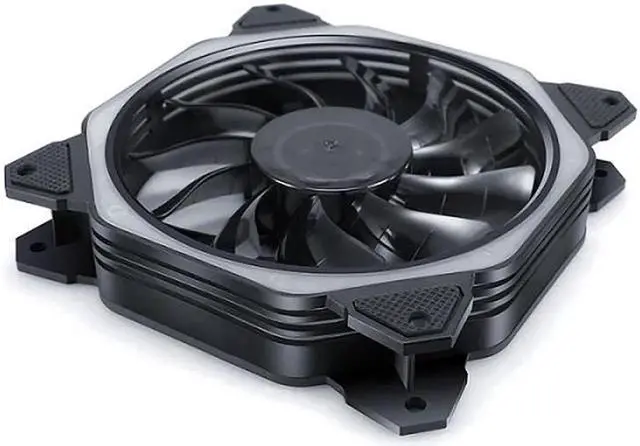 Alt view image 2 of 6 - 4fans+remote controller pwm cpu rgb fan 120mm Fan Computer PC Case Fan RGB Adjust LED Fan Speed 120mm Quiet Remote Computer Cooler Cooling RGB Case Fans