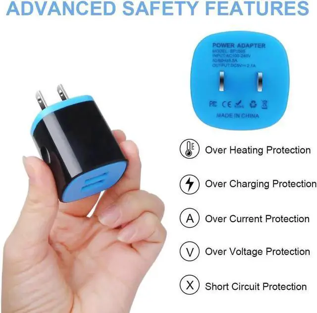 Alt view image 2 of 6 - Type C Charger Fast Charger Block Wall Plug Android USB C Cord C Charger Cable Fast Charging for Samsung Galaxy S23 S22 S21 Ultra/S21 Plus/S21/S20/S20 FE/S10/S9/A10e/A32/A71/Note 20 10 9,Moto G8/G7