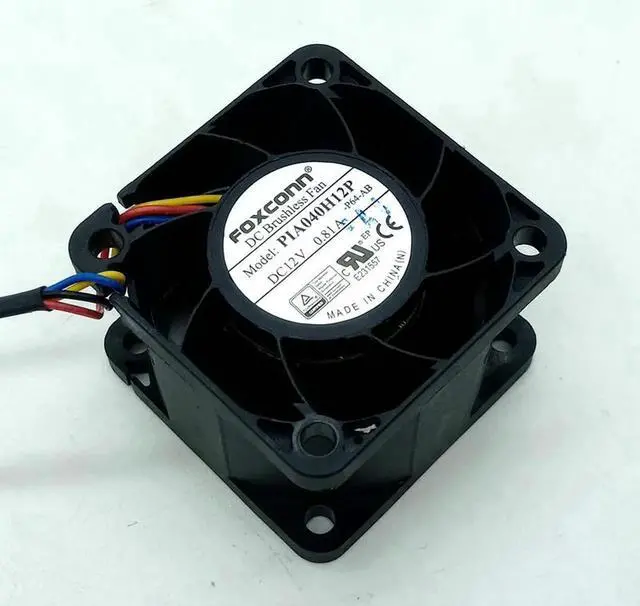 Alt view image 3 of 4 - PIA040H12P 4028 12V Double Ball High Speed 4cm Computer Cabinet Power Supply PWM Fan