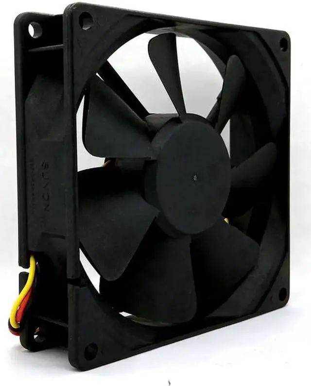 Alt view image 4 of 5 - New Original for SUNON KDE1209PTV3 DC12V 1.2W 92x92x25MM 9cm 3Lines Computer cooling fan