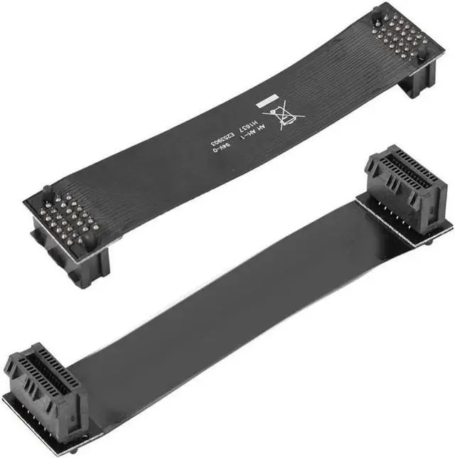 Alt view image 4 of 6 - Flexible SLI Bridge GPU Cable VGA Card Interconnect 10cm Dual Graphics Card SLI Crossfire Cable Bridge Connector For nVidia