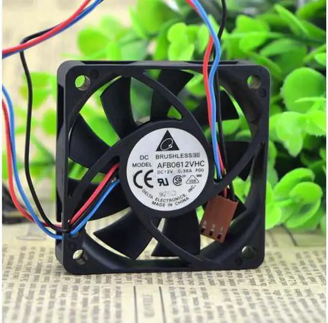 Alt view image 2 of 4 - Delta AFB0612VHC Original DC 12V 0.36A 6CM 6013 60*60*13MM dual ball bearing cooling fan