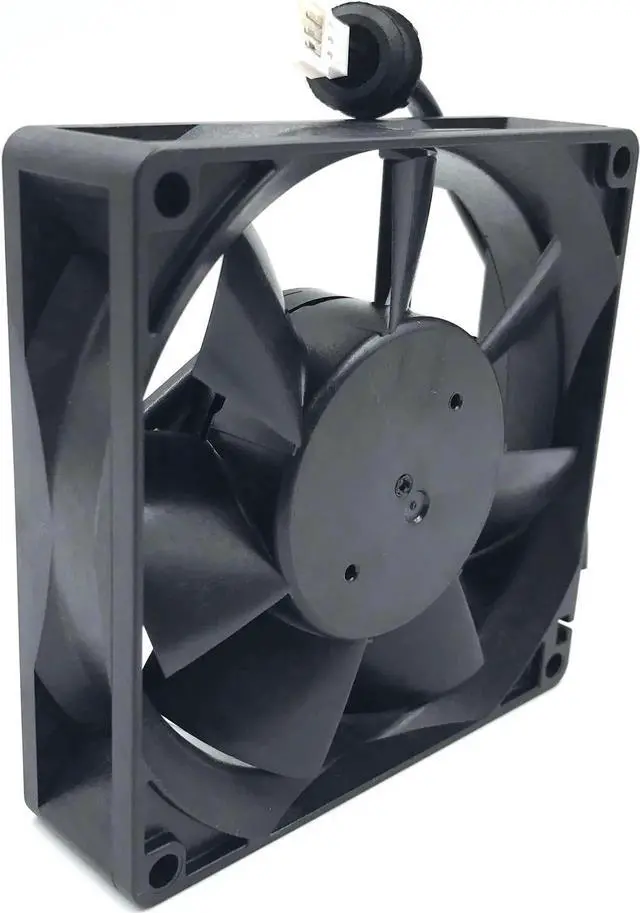 Alt view image 2 of 5 - New original Melco MMF-09D24TS MMB NC5332H76A 24V 0.22A 3-Pin 9CM 90*25mm Dedicated fan for drive Inverter Fan for YASKAWA PLC ABB