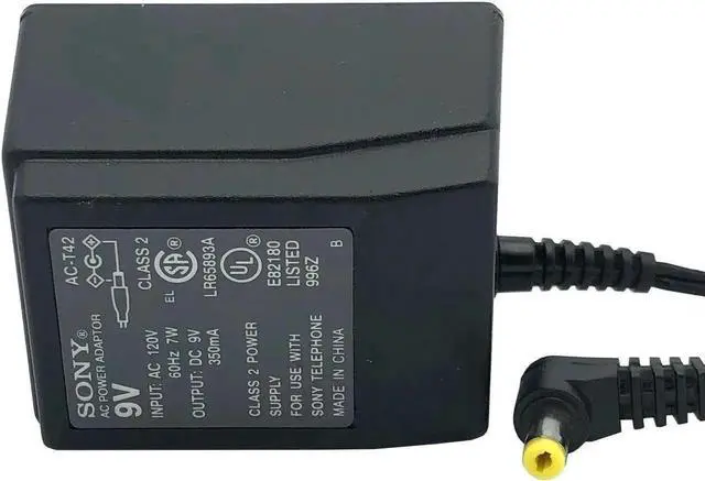 Alt view image 3 of 6 - Genuine AC Power Supply Adapter So-ny AC-T42 9V 0.35A 7W OEM