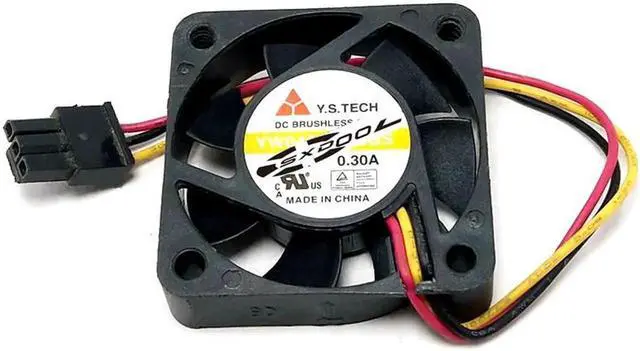 Alt view image 3 of 3 - Original Y.S.TECH YW04010005BS 5V 0.30A 4cm 4010 mute cooling fan