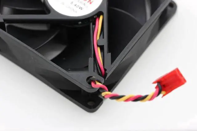 Alt view image 3 of 7 - 8cm original Tron FD8025B12W11-3R21A 8025 80mm DC12V 5.4W server inverter axial cooling fan 80*25mm 3 wires case cooler