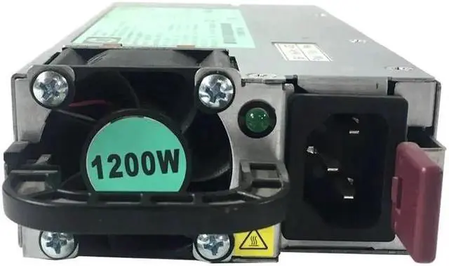 Alt view image 6 of 6 - 1200W Server PSU 1200Watt Mining Power Supply Adapter 490594-001 438203-001 498152-001 HSTNS-PL11