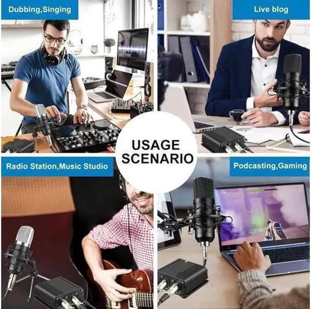 Alt view image 3 of 6 - 1Channel 48V Phantom Power Supply with Adapter BONUS+XLR 3 Pin Microphone Cable for Any Condenser Microphone Music Recording Equipment