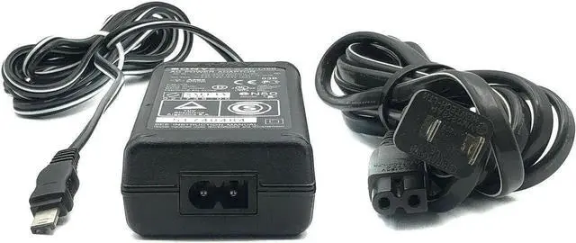 Alt view image 2 of 4 - Genuine So-ny AC-L15B AC Adapter for Cybershot DCR-TRV MVC-FD DSC-S30 W/P.Cord