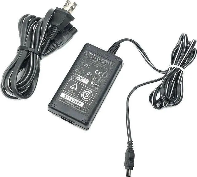 Main image of Genuine So-ny AC-L15B AC Adapter for Cybershot DCR-TRV MVC-FD DSC-S30 W/P.Cord