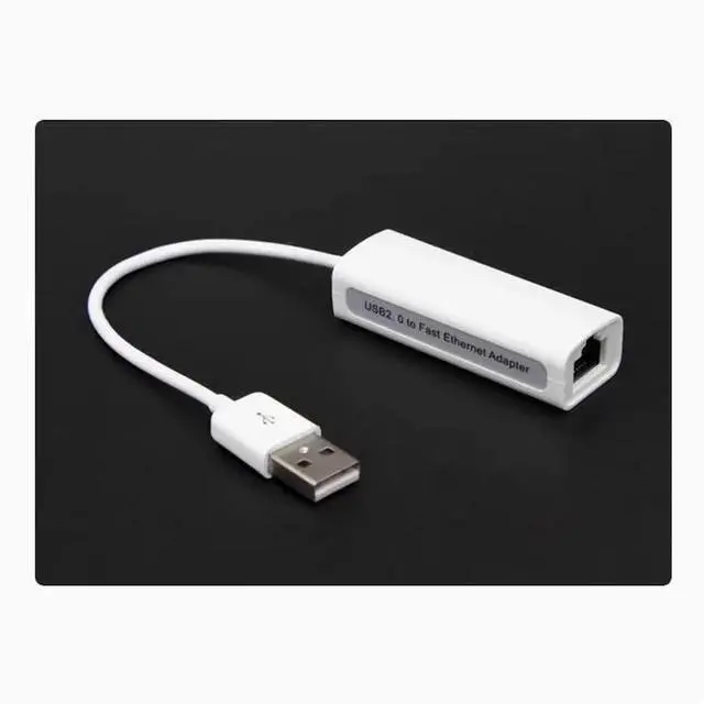 Main image of No-drive USB wired 2.0 network card USB to RJ45 computer laptop WIN7/8/10 external network card