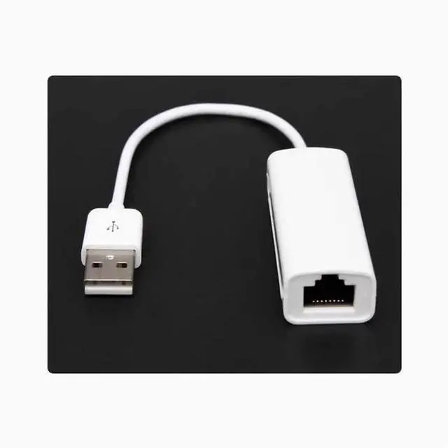 Alt view image 2 of 3 - No-drive USB wired 2.0 network card USB to RJ45 computer laptop WIN7/8/10 external network card