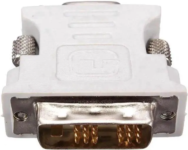 Alt view image 4 of 6 - 1pc DVI-D To VGA Adapter DVI-D 18+1Pin Dual Link Male to VGA 15 Pin Female Plug Adapter For PC Laptop