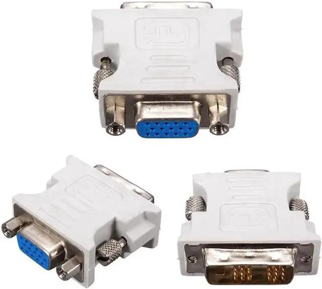 Alt view image 5 of 6 - 1pc DVI-D To VGA Adapter DVI-D 18+1Pin Dual Link Male to VGA 15 Pin Female Plug Adapter For PC Laptop