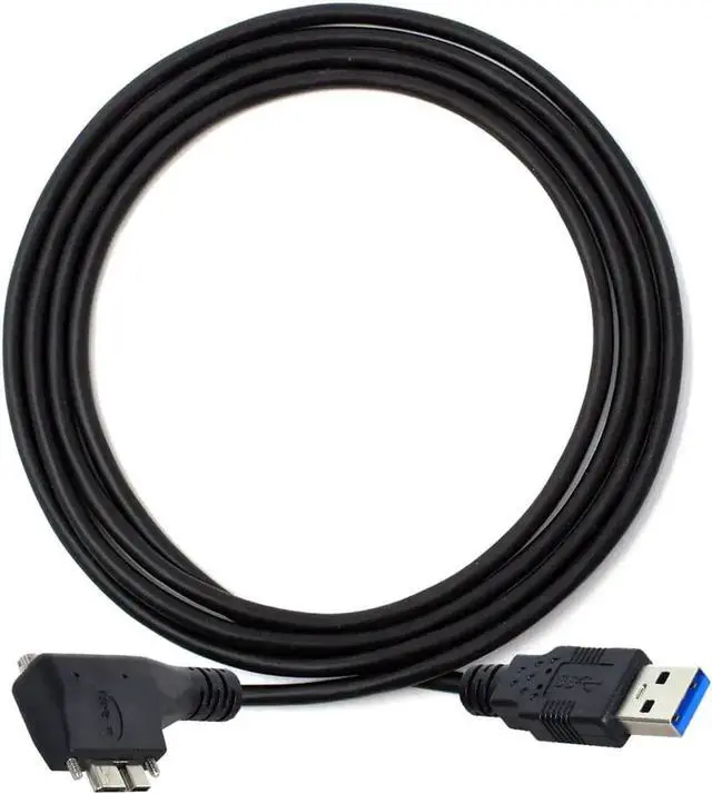 Alt view image 5 of 5 - Dual Screws 90 Degree Right Angled Micro USB Mount to USB3.0 Data Cable for Industrial Camera