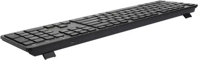 Alt view image 5 of 5 - Kensing-ton KP400 K72322US Black Micro USB Wired / Wireless Standard Switchable Keyboard