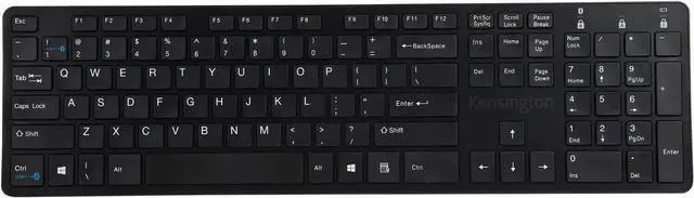Alt view image 4 of 5 - Kensing-ton KP400 K72322US Black Micro USB Wired / Wireless Standard Switchable Keyboard