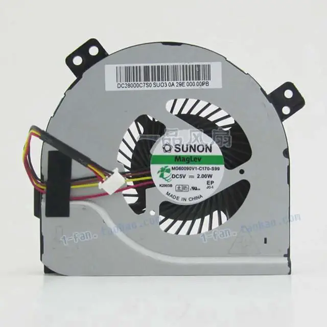 Main image of SUNON MG60090V1-C170-S99 DC 5V 2.00W notebook fan 4-line 4-pin