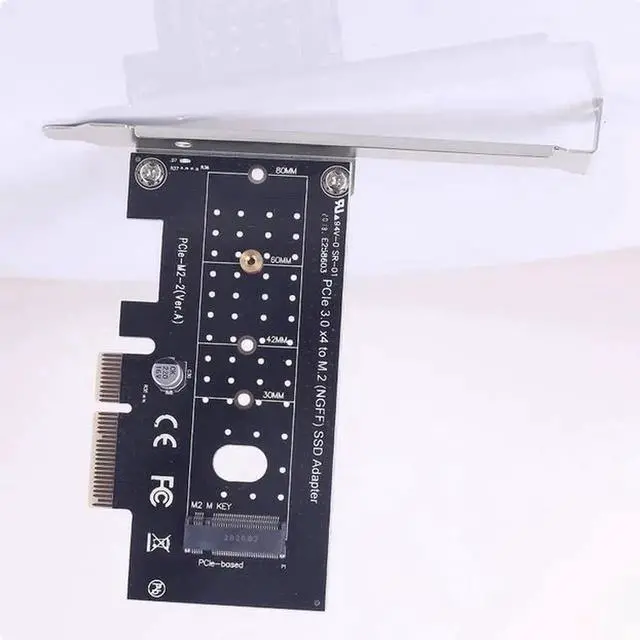 Alt view image 4 of 5 - M.2 to PCI-E3.0X4 High speed expansion NVME conversion card M KEY is a proud SSD conversion card