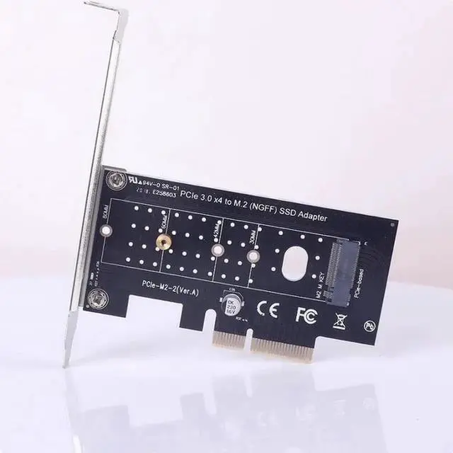Alt view image 3 of 5 - M.2 to PCI-E3.0X4 High speed expansion NVME conversion card M KEY is a proud SSD conversion card