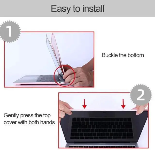 Alt view image 4 of 7 - For Huawei MateBook X Pro 2022 Shockproof Frosted Laptop Protective Case (Transparent)