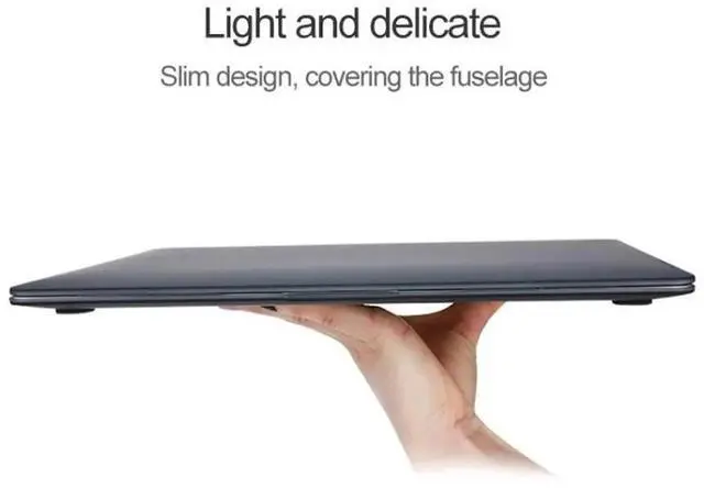 Alt view image 5 of 7 - For Huawei MateBook X Pro 2022 Shockproof Frosted Laptop Protective Case (Transparent)