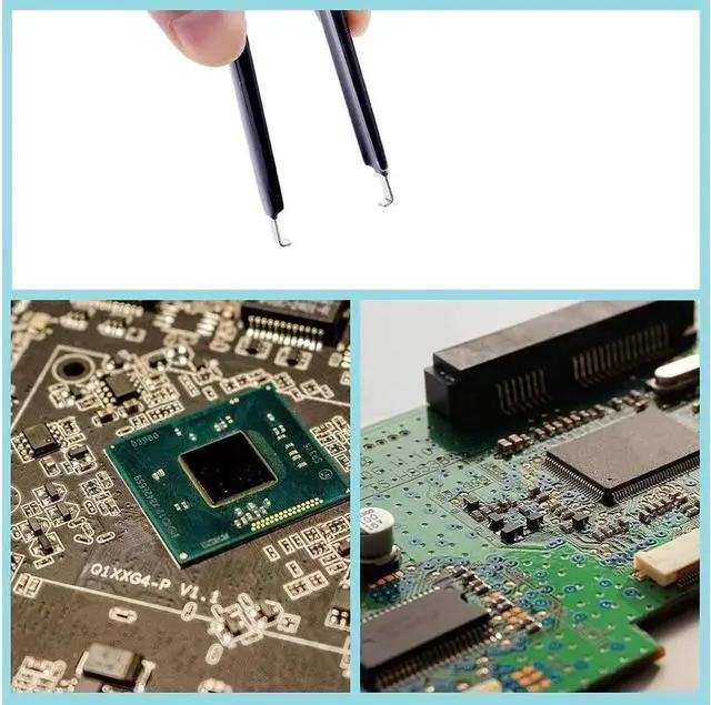 Alt view image 5 of 7 - Mechanical Keyboard Switch Puller Set, Keycap Remover Kit Keyboard Cleaner Tool Including Keycap Puller, Switch Clamp, Stem Holder, Lube Pen-Easy to Pull (Black)