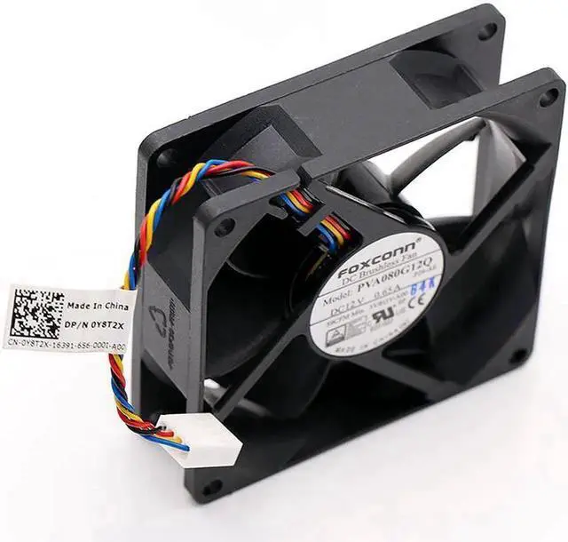 Alt view image 3 of 5 - New original Foxconn PVA080G12Q 8025 12V 0.65A 4-pin PWM CPU fan with large air volume