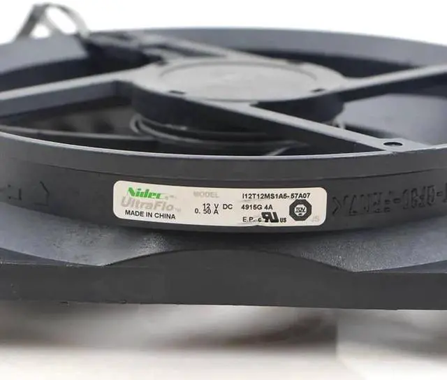 Alt view image 5 of 5 - Original NIDEC I12T12MS1A5-57A07 12V 0.50A CPU high air volume industrial chassis cooling