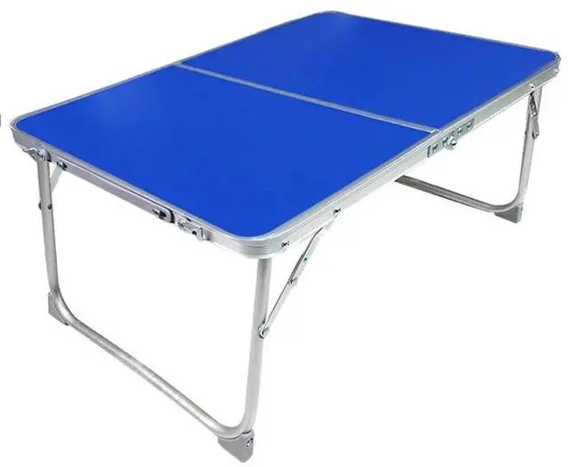 Alt view image 4 of 7 - Plastic Mat Adjustable Portable Laptop Table Folding Stand Computer Reading Desk Bed Tray (Pink)