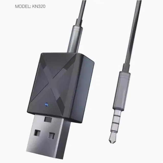 Alt view image 2 of 5 - USB Bluetooth transmitter receiver 2-in-1 Wireless Audio Adapter 5.0 TV computer car