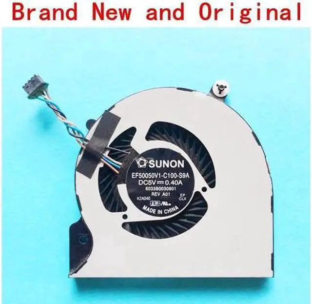 Alt view image 2 of 2 - New laptop CPU cooling fan Cooler radiator Notebook for HP EliteBook Folio 9470M 9470 9480 9480M 707907-001 702859-001 707907 EF50050V1-C100-S9A 5V 0.40A
