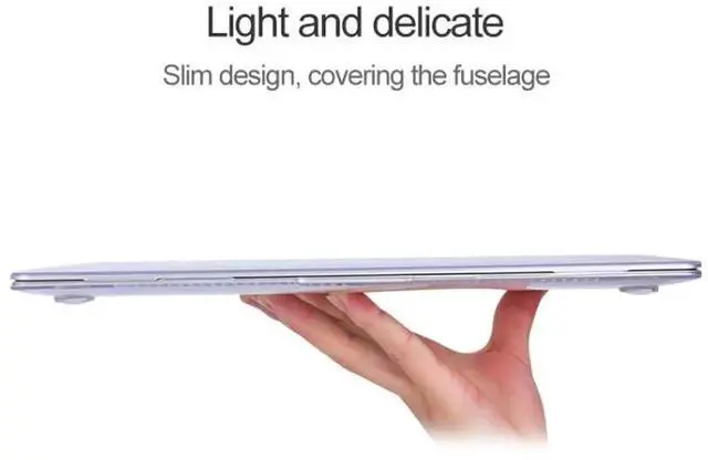 Alt view image 6 of 7 - For Huawei MateBook X Pro Shockproof Crystal Laptop Protective Case (Transparent)