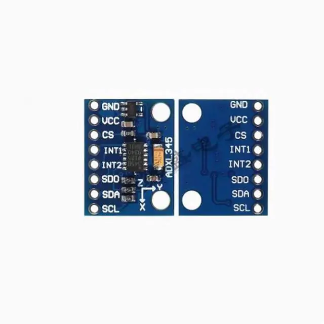 Alt view image 3 of 3 - ADXL345 digital triaxial force acceleration tilt module GY-291IIC/SPI transmission sensor