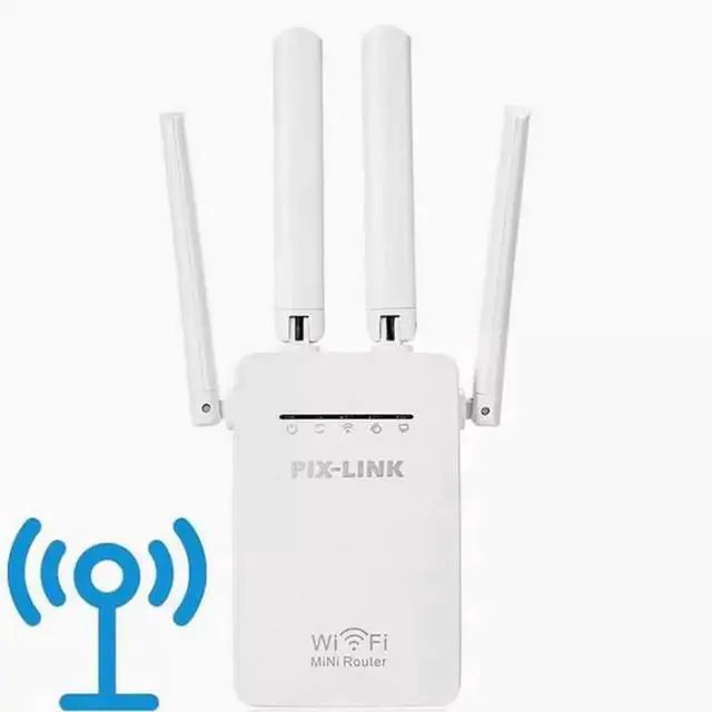 Main image of 300Mpbs Wireless routing repeater Four antennas 300M wireless AP smart through-wall wifi