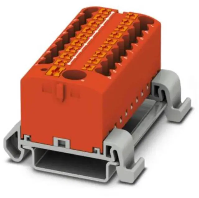 Main image of Phoenix terminal block PTFIX 6/18X2.5-NS35A RD - Distribution panel for wiring