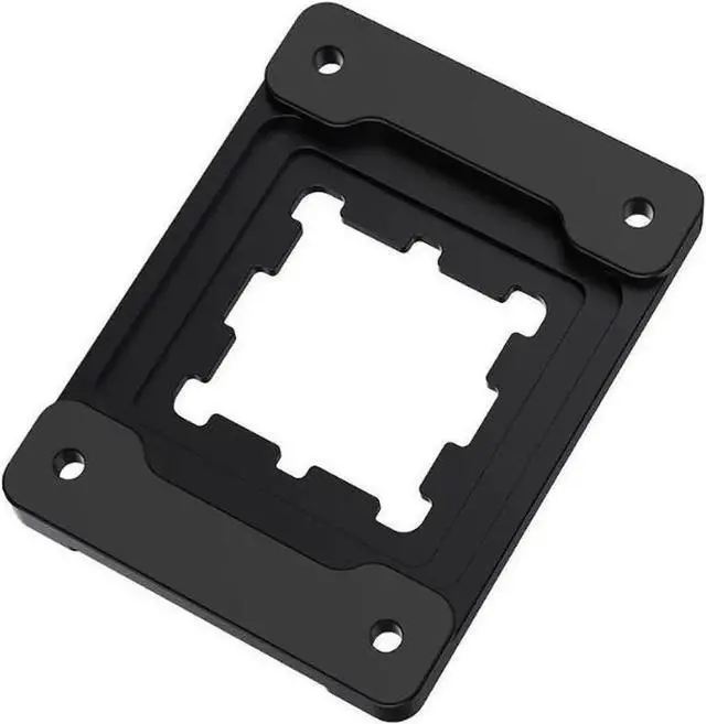 Alt view image 5 of 6 - CPU Contact Frame Anti-Bending Buckle for AMD AM5 Aluminum Corrector Bracket Holder,AM5 Full-fit Fixed Non-Marking Mounter Fixing Frame, CPU Cooler Standard for X670 B650,Black
