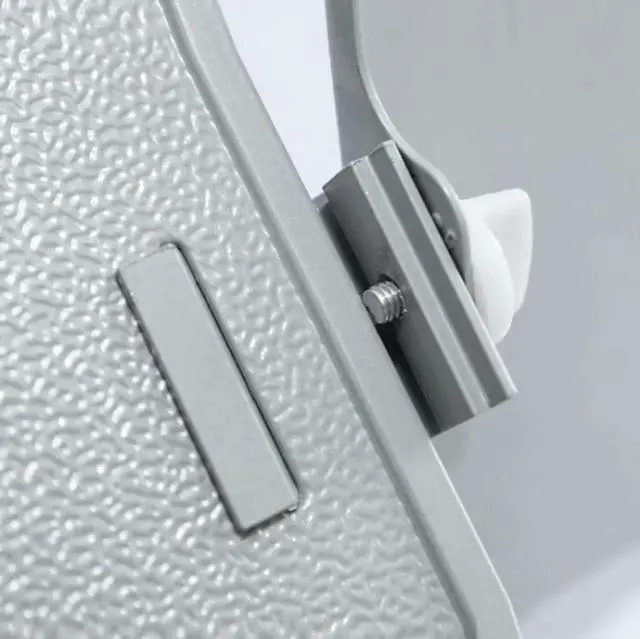 Alt view image 6 of 7 - T8 Aluminum Alloy Folding & Lifting Laptop Desk Office Desk Heightening Bracket with Fan & Mouse Board (Silver) with Fan & Mouse Board (Silver)