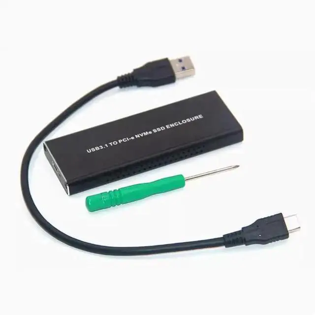 Alt view image 3 of 4 - External NVME M.2 to TYPE-C3.1 mobile SSD box supports GEN2