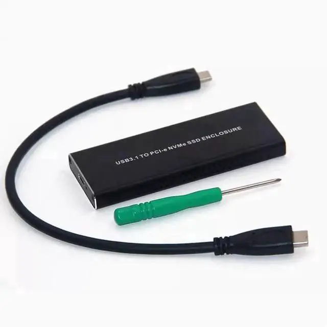 Alt view image 4 of 4 - External NVME M.2 to TYPE-C3.1 mobile SSD box supports GEN2