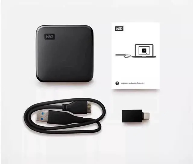 Alt view image 3 of 5 - W-D mobile SSD PSSD 1TB Elements SE WDBAYN0020BBK