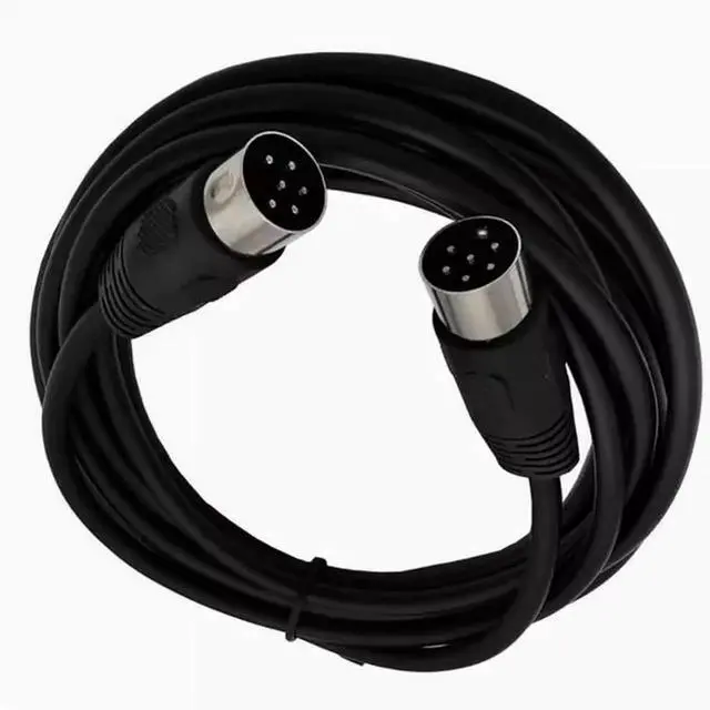 Alt view image 3 of 5 - Large DIN line DIN6-line Large DIN 6Pin din6P Large DIN6P public audio data signal connection cable